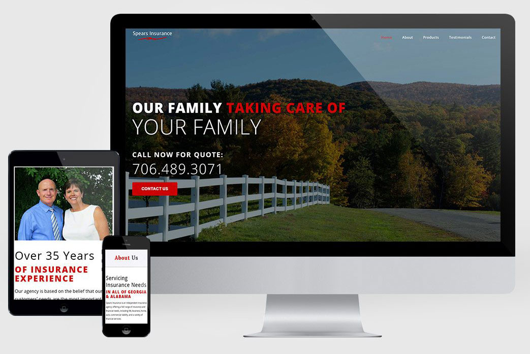 Spears Insurance project cover